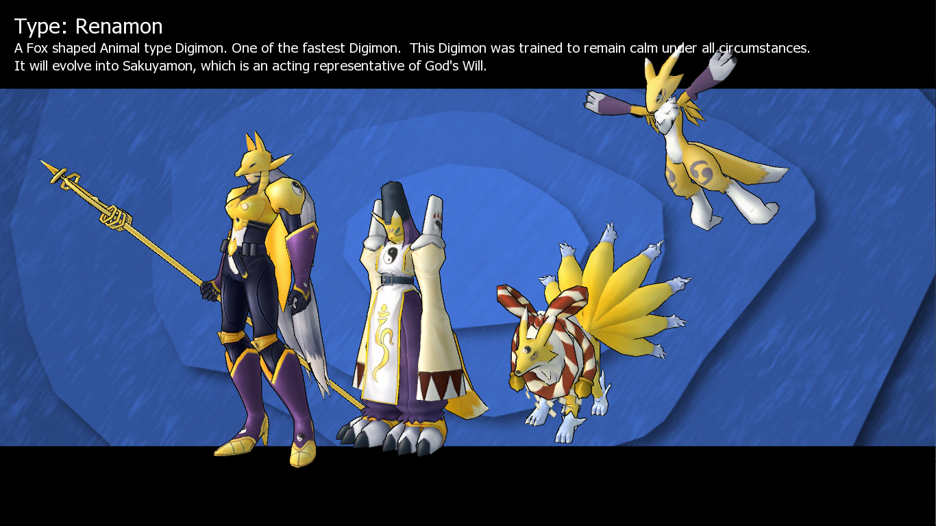 Renamon, Digimon Masters Online Wiki
