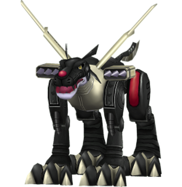 Blackmetalgarurumon Digimon Masters Online Wiki Fandom