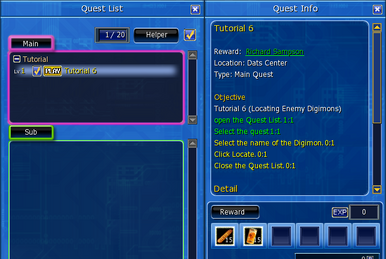 Rider Items & Mode Selector - Digimon Masters Online: All Items