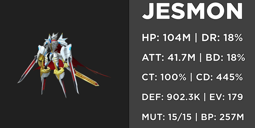 Jesmon - Digimon Masters Online Wiki - DMO Wiki