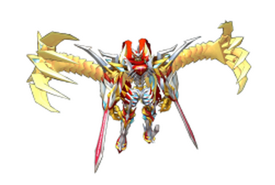 Alphamon Ouryuken (X-Antibody System) - Digimon Masters Online