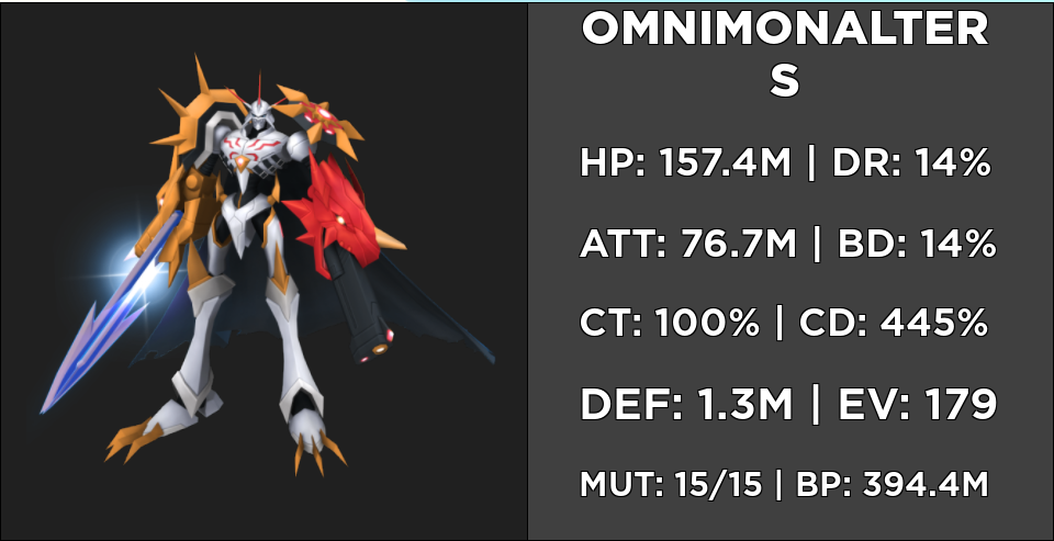 MINE Studio - Digimon Omegamon Series #2 Omegamon Alter-S - orzGK
