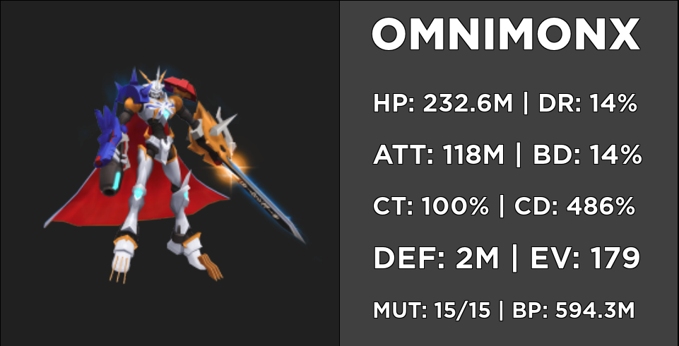 Dmo new omegamon X effect 