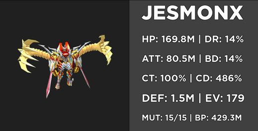 Jesmon X - Digimon Masters Online Wiki - DMO Wiki