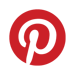 Pinterest badge red