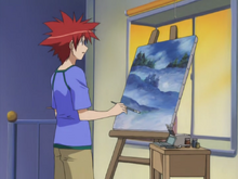 Episode 19 Daisuke paints for the cultural festival