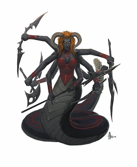 莎卡特里shaktari,六臂蛇魔女王2.2.