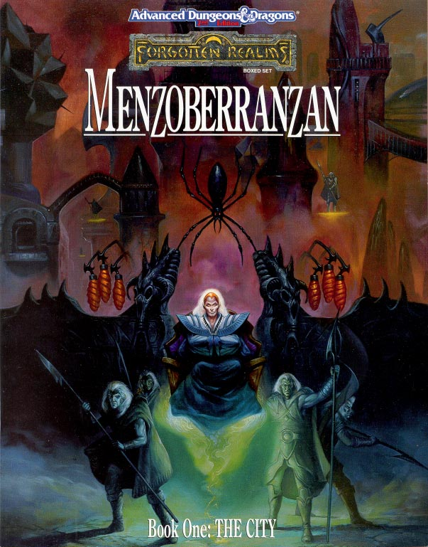 魔索布莱城设定集Menzoberranzan—第一册Book One：城市The City