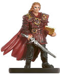 male human miniature with armor and one-handed sword