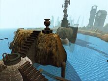 Selenitic overwindtunnel.jpg (79 KB) View over the windtunnel, with the clock and the Stone Forest.