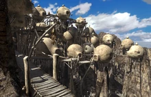 Riven Village.png (439 KB) The Rivenese Village on Jungle Island.