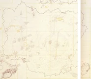 Early design map of the Island (May 94)