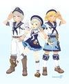 Cleric Academic Warrior Marine Look.jpg (88 KB) Cleric, Warrior and Academic in the "Marine Look" costumes
