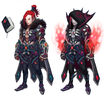 Character sheet.