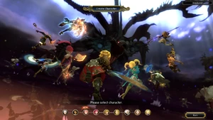 Character Creation Interface used from 50 to 93 Cap