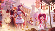 CNY 2023 Artwork from Dragon Nest CN featuring Lancea, Cleric, Academic, Warrior and Machina