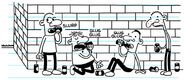 Kids drinking Leon's Rowdy Riot behind the school