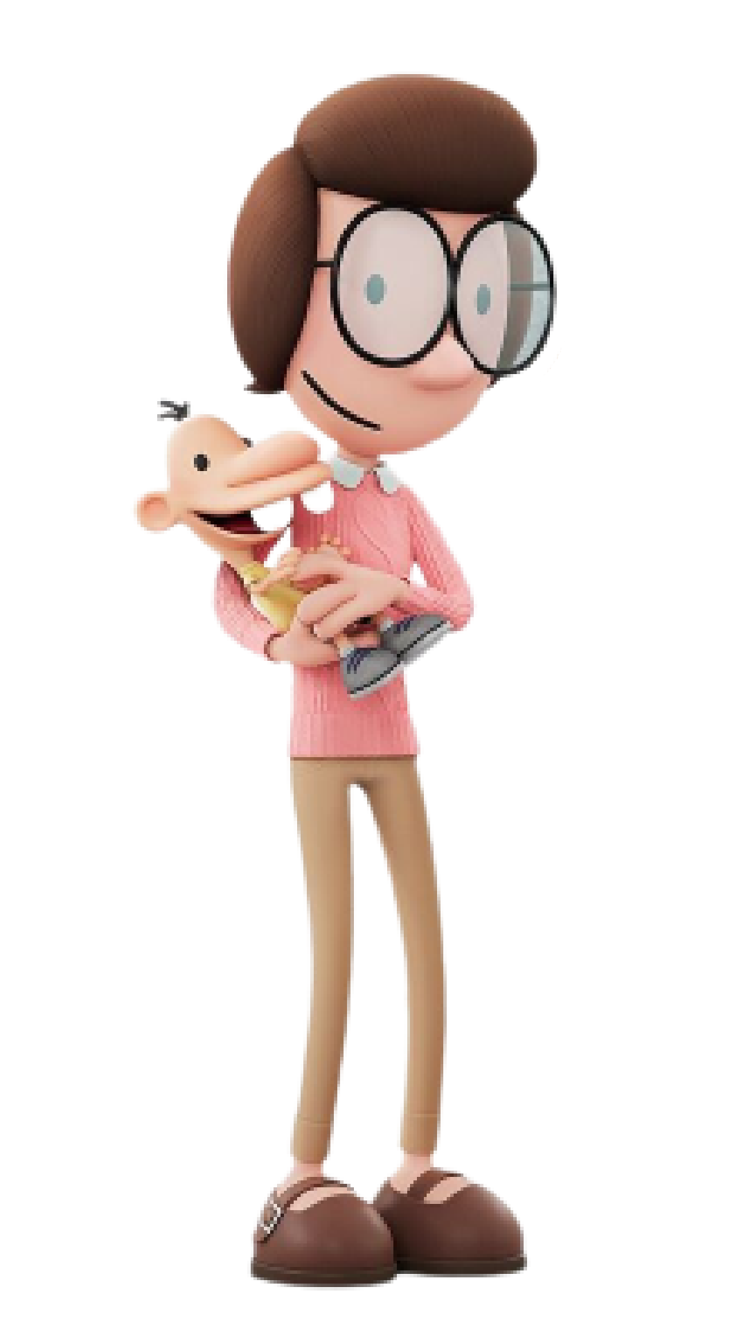 GREG HEFFLEY FROM THE DIARY OF THE WIMPY KID 3D model animated rigged