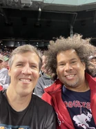 Jeff Kinney and George Deveney