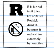 The "R" page.