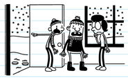 Greg telling Susan about what happened after the kids destroyed their igloo