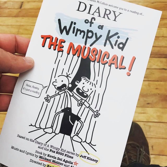 Broadway Licensing Adds Diary of a Wimpy Kid: The Musical to