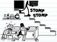 Greg and Rowley braced themselves