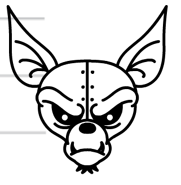 Early development of the band's logo