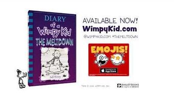 Sneak Peek at New Diary of a Wimpy Kid, The Meltdown