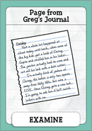 Page from Greg's Journal