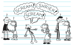 Greg screams Abigail