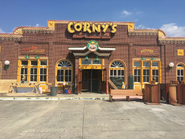 An image of the Corny's restaurant movie set of The Long Haul Film from a post on Twitter by Jeff Kinney.