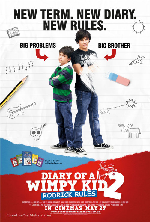 Diary Of A Wimpy Kid Rodrick Rules Film Diary Of A Wimpy Kid Wiki Fandom