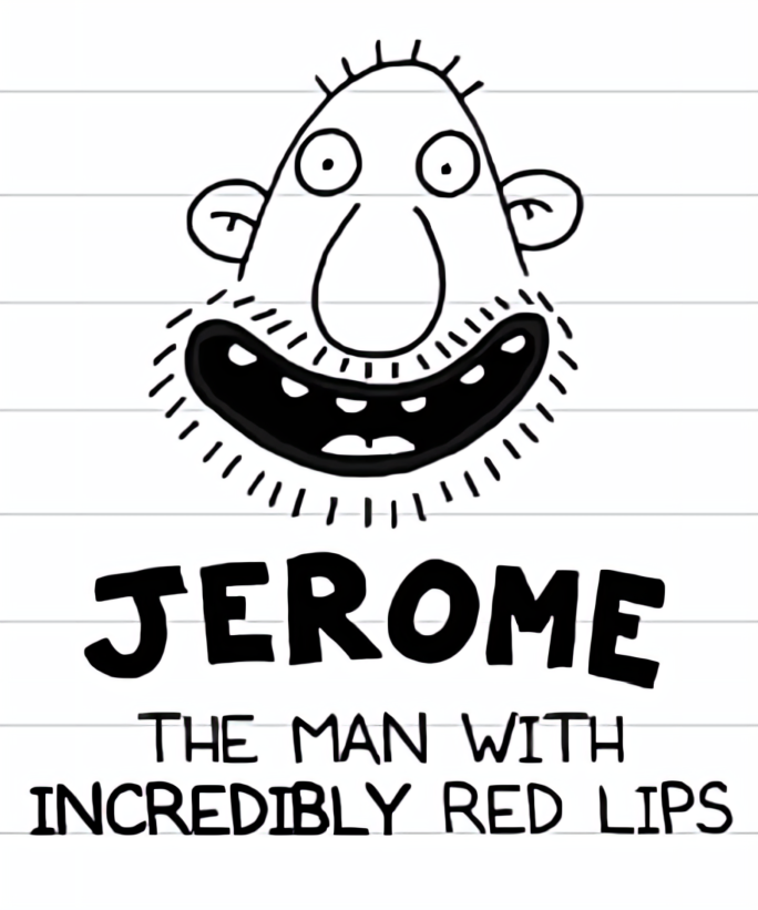 Jerome The Man With Incredibly Red Lips