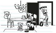 Greg facepalms as he sees koalas in his house