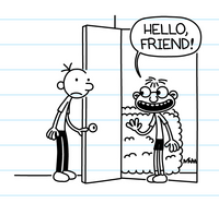 Fregley shows up at Greg's door