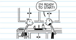 diary of a wimpy kid rodrick rules book pictures
