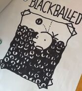 Early cover sketch (Blackballed)