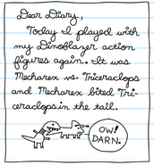 Rowley Diary Page 1