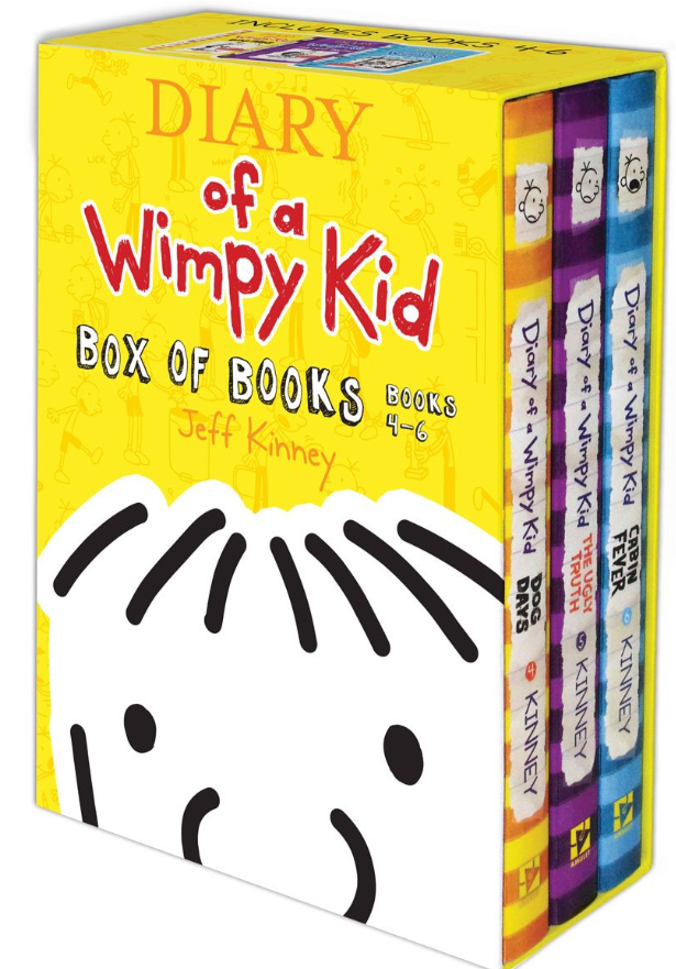 Diary of a Wimpy Kid Box of Books 46 Diary of a Wimpy Kid Wiki Fandom