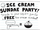 Ice Cream Sundae Party!