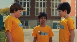 Diary of a Wimpy Kid - Greg, Rowley, Chirag, and the Cheese