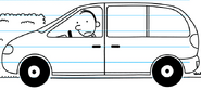 The minivan as shown in the books.