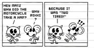 The comic strip.