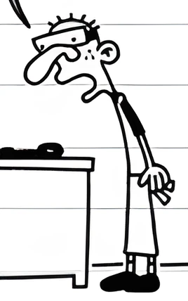 Online character- Giles Hugglestone