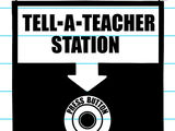 Tell-a-Teacher station