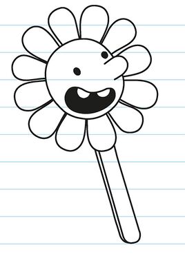 Greg's paper flower