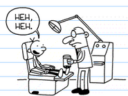 Greg with Dr. Kagan in the online version