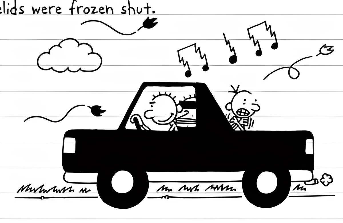 Rodrick Heffley's pickup truck Diary of a Wimpy Kid Wiki Fandom