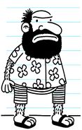 Mr. Beardo in the book form